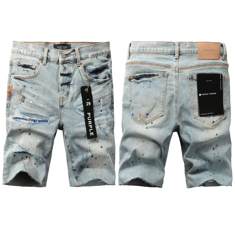 Purple Brand Denim Shorts K0531