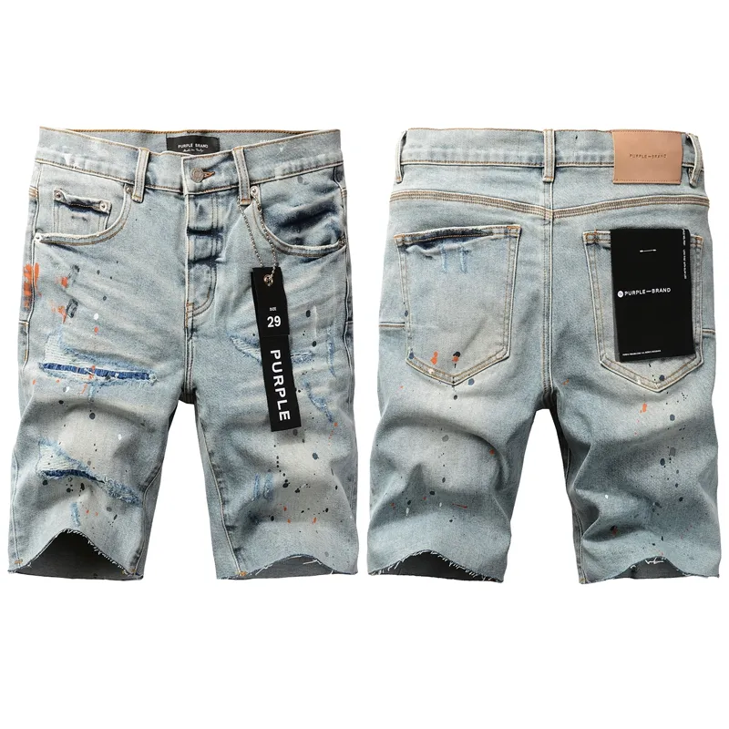 Purple Brand Denim Shorts K0531