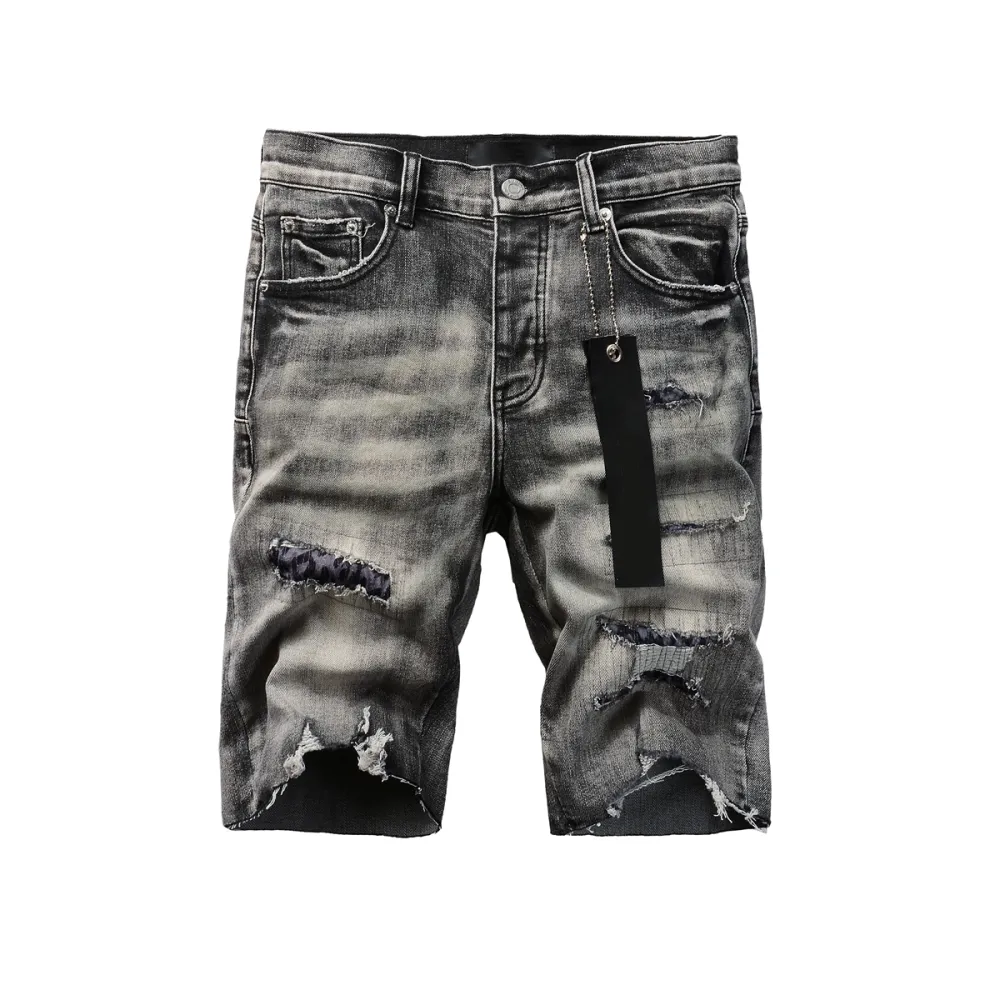 Purple Brand Denim Shorts K0532