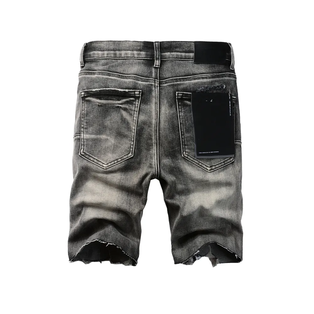 Purple Brand Denim Shorts K0532
