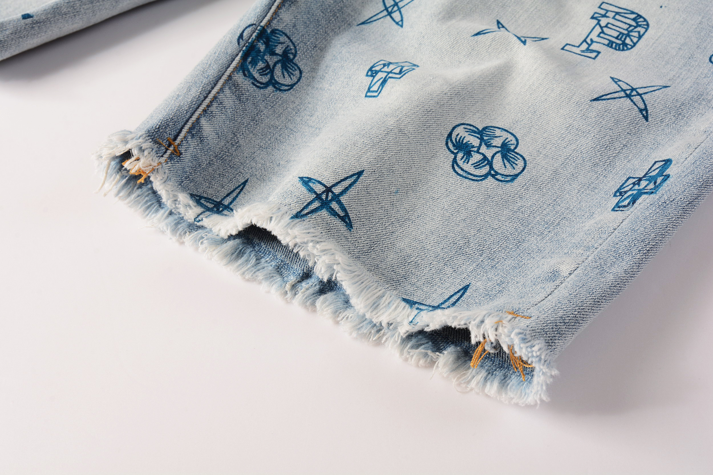 Purple Brand Denim Shorts K0533