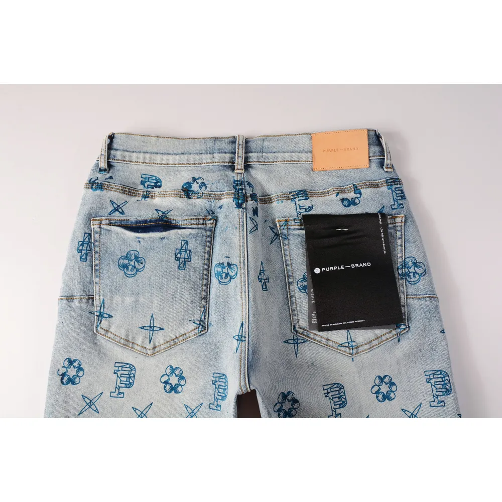 Purple Brand Denim Shorts K0533