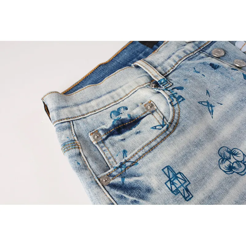 Purple Brand Denim Shorts K0533