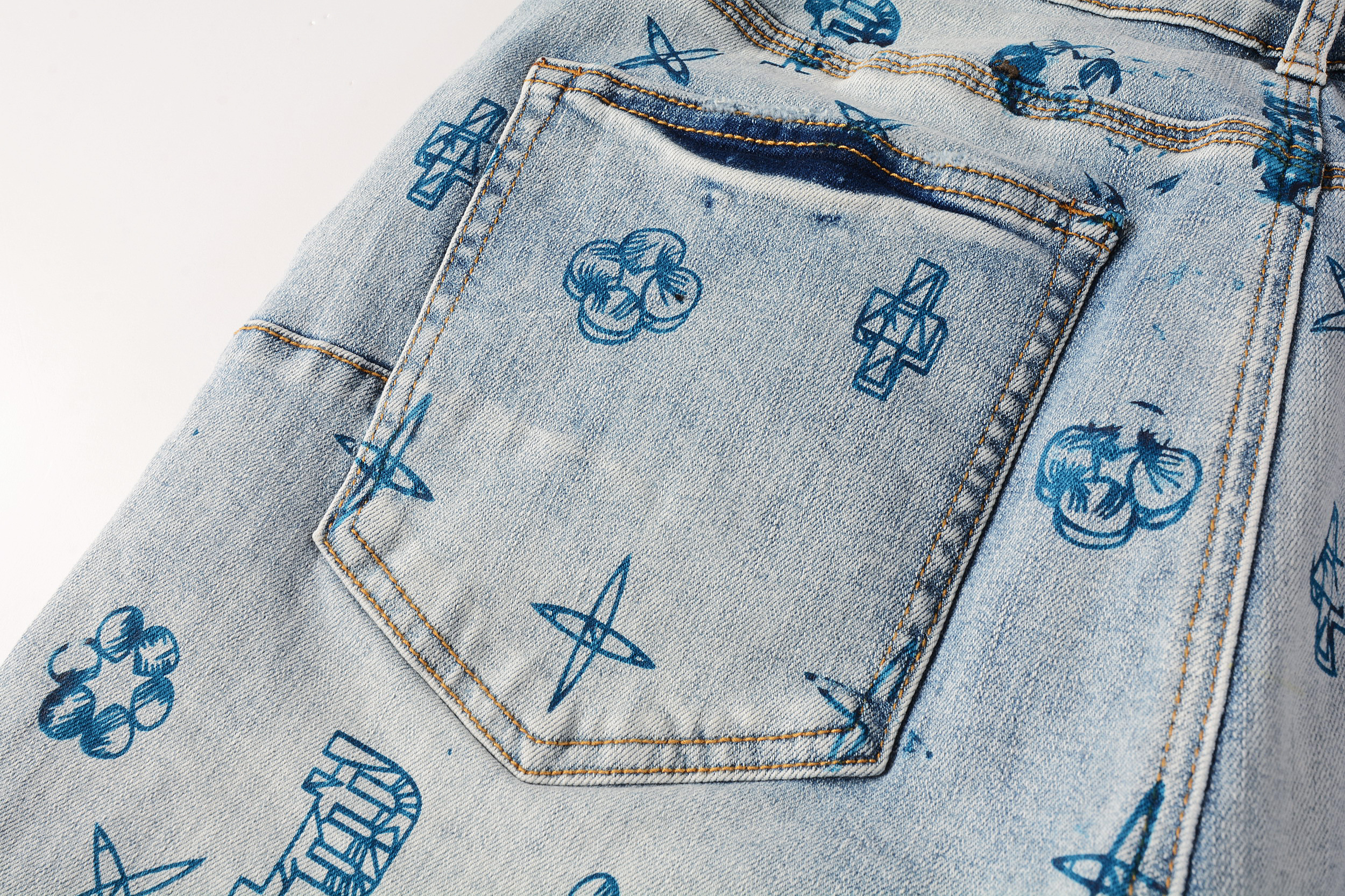 Purple Brand Denim Shorts K0533