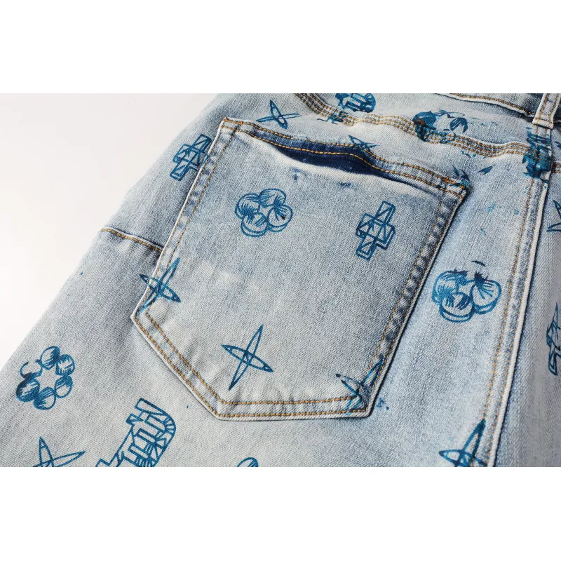 Purple Brand Denim Shorts K0533