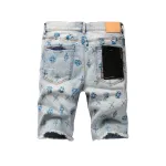 Purple Brand Denim Shorts K0533