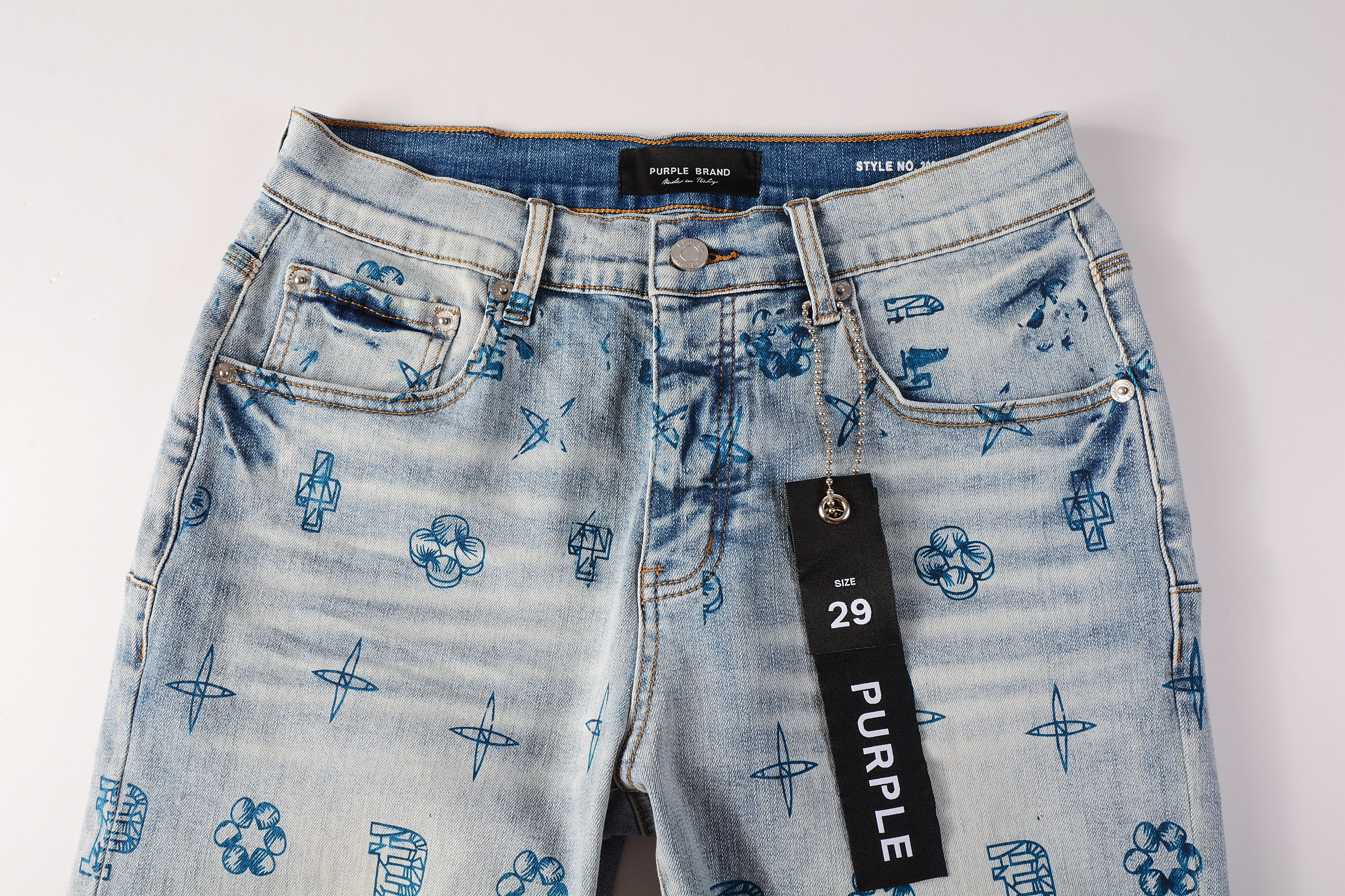 Purple Brand Denim Shorts K0533