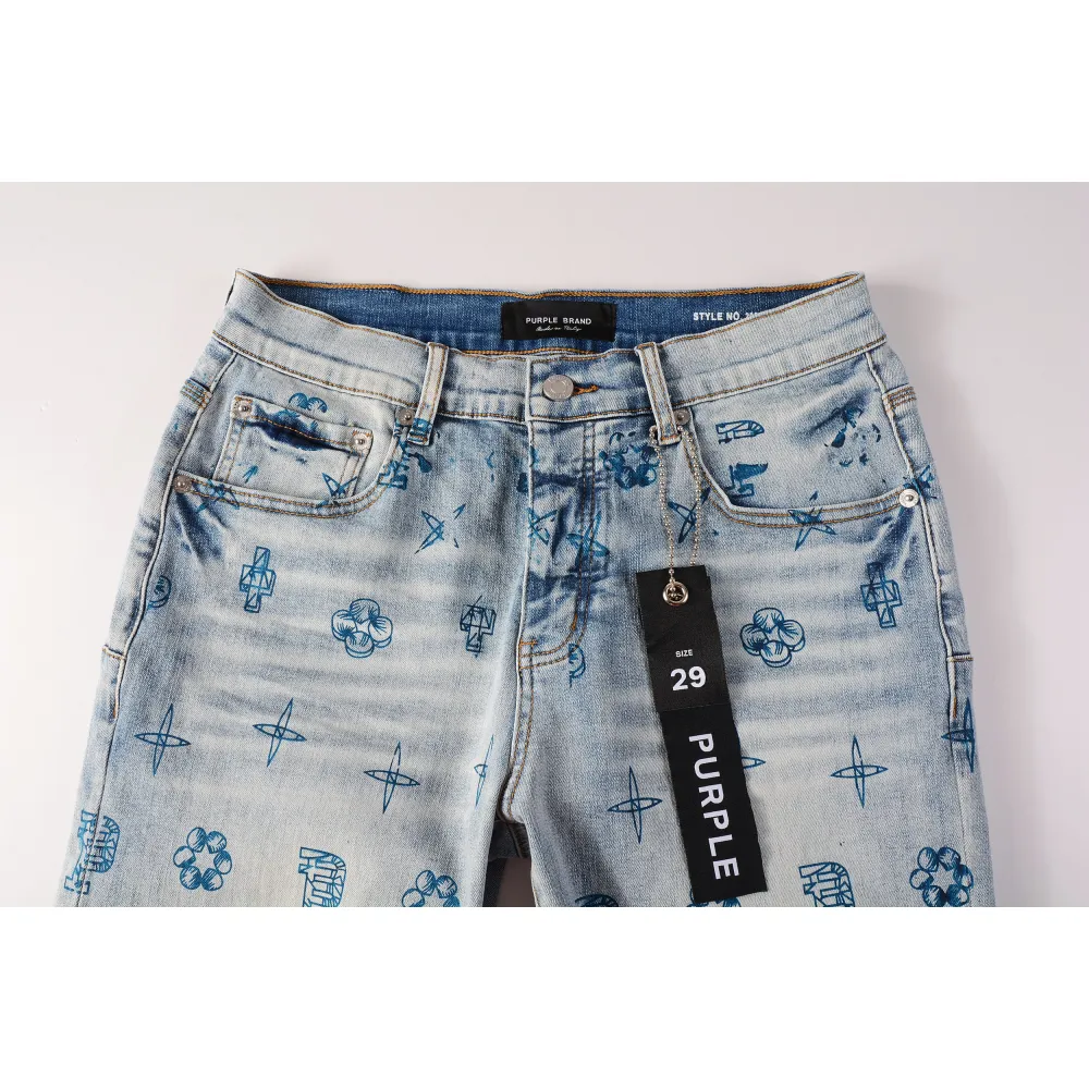 Purple Brand Denim Shorts K0533