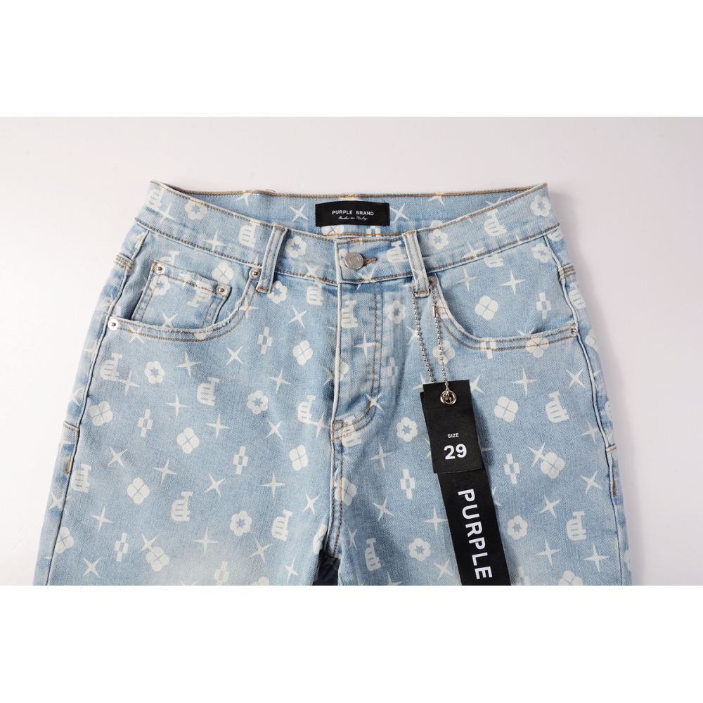 Purple Brand Denim Shorts K0534