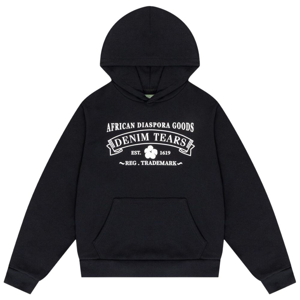 Denim Tears ADG Hoodie Black EG DTH13