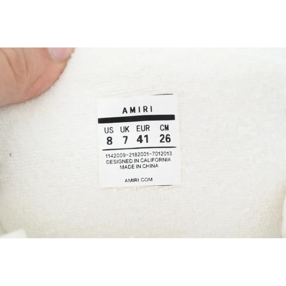 Amiri MA-1 Sneakers Panda White Black