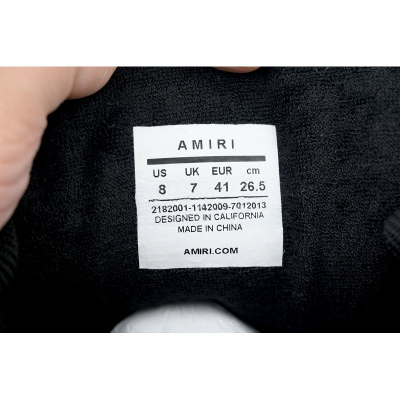 Amiri MA-1 Sneakers Vlack Diamond