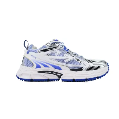 Off White Be Right Back Sneakers White Blue OMIA295S25 FAB00 47247 02