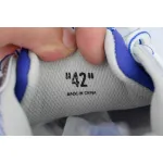 Off White Be Right Back Sneakers White Blue OMIA295S25 FAB00 47247