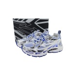 Off White Be Right Back Sneakers White Blue OMIA295S25 FAB00 47247