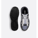 Dior B30 Countdown Sneaker Blue Mesh with Gray, White and Black Technical Fabric