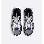 Dior B30 Countdown Sneaker Blue Mesh with Gray, White and Black Technical Fabric