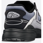 Dior B30 Countdown Sneaker Blue Mesh with Gray, White and Black Technical Fabric