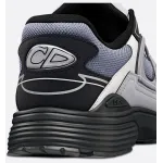 Dior B30 Countdown Sneaker Blue Mesh with Gray, White and Black Technical Fabric