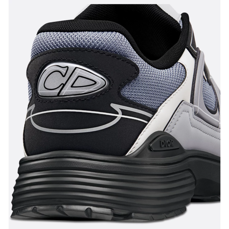 Dior B30 Countdown Sneaker Blue Mesh with Gray, White and Black Technical Fabric