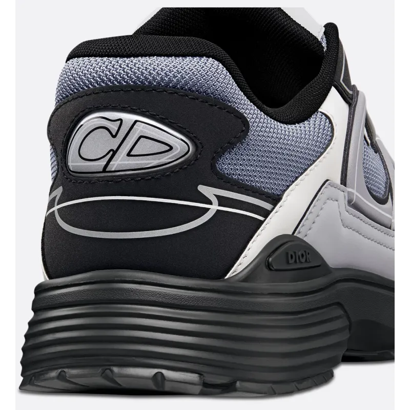 Dior B30 Countdown Sneaker Blue Mesh with Gray, White and Black Technical Fabric
