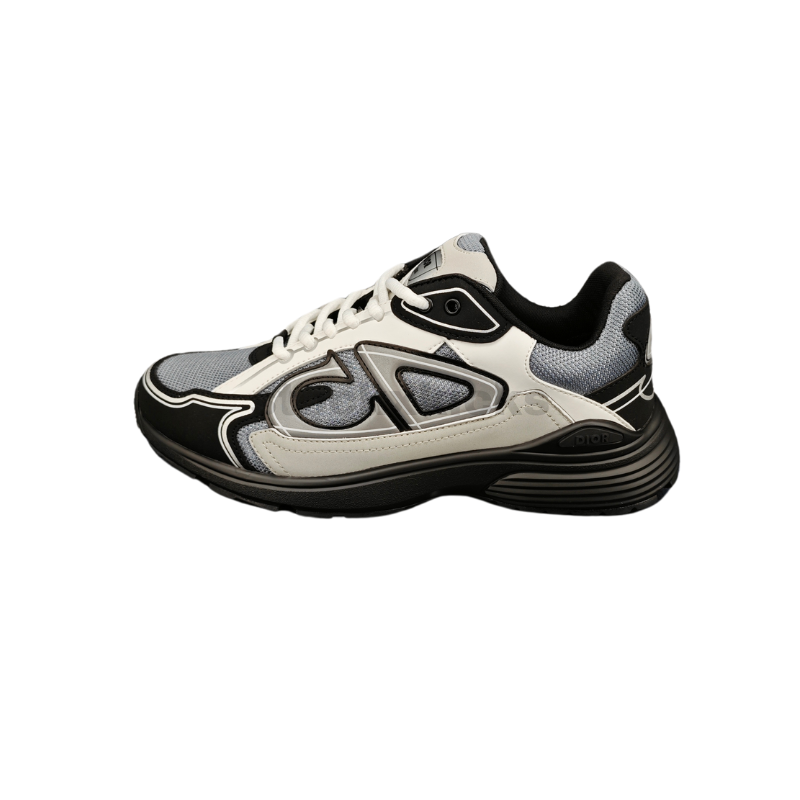 Dior B30 Countdown Sneaker Blue Mesh with Gray, White and Black Technical Fabric