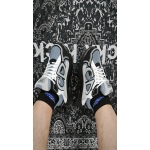 Dior B30 Countdown Sneaker Blue Mesh with Gray, White and Black Technical Fabric