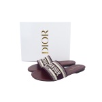 DIOR Classic Dway Slide Red