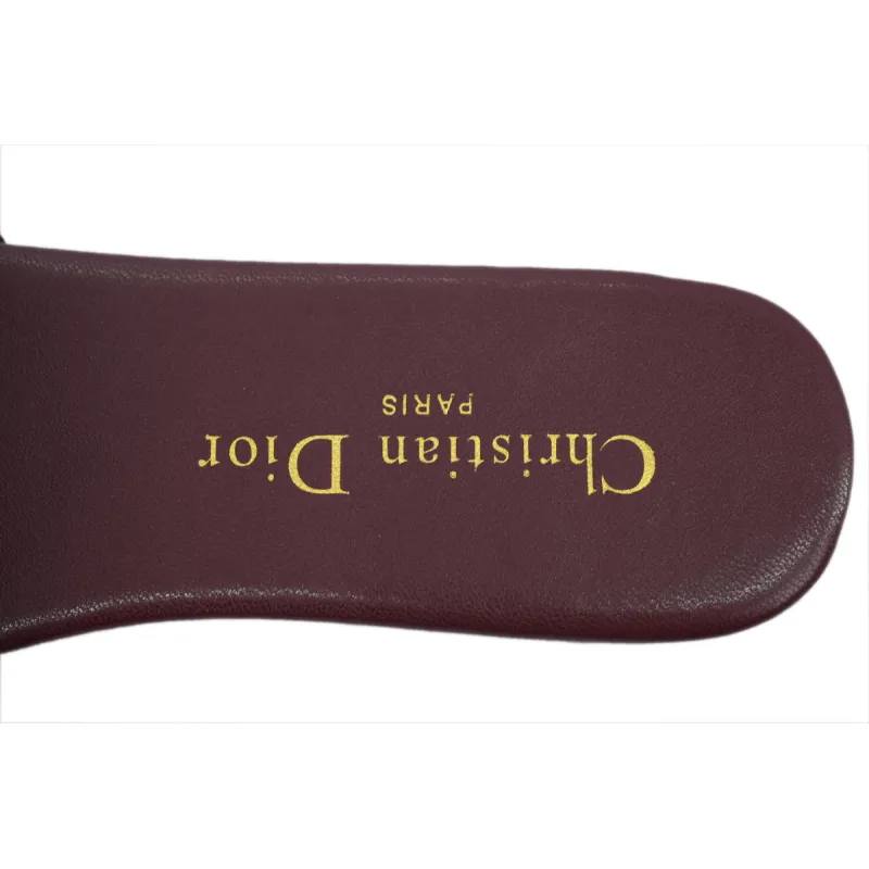 DIOR Classic Dway Slide Red
