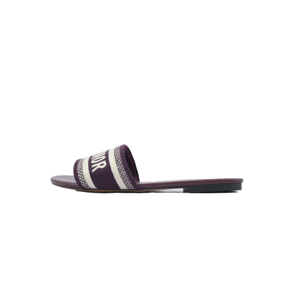 DIOR Classic Dway Slide Red