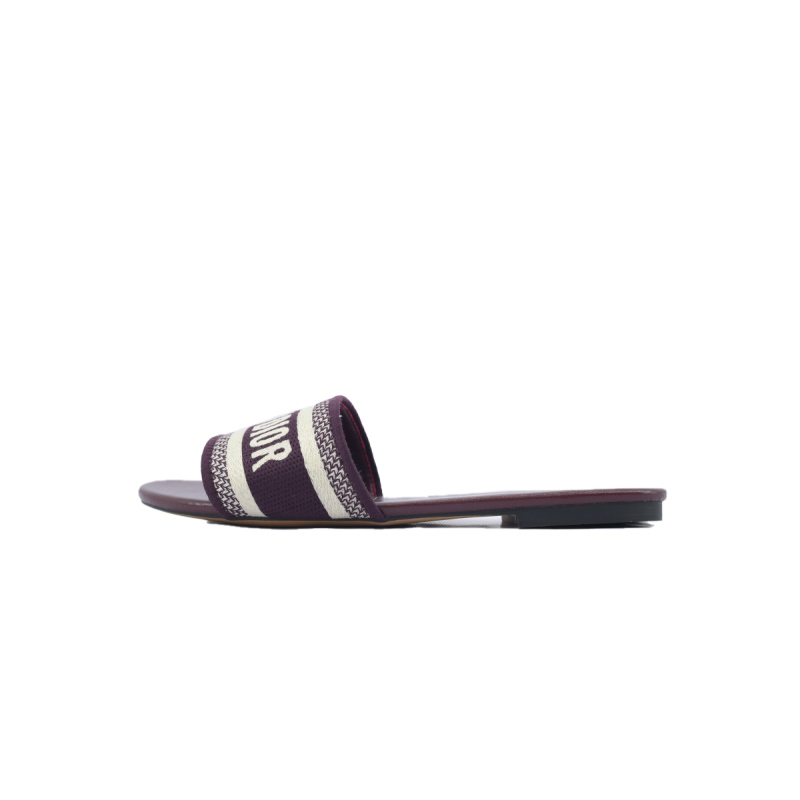 DIOR Classic Dway Slide Red