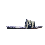 DIOR Classic Dway Slide Rose Blue