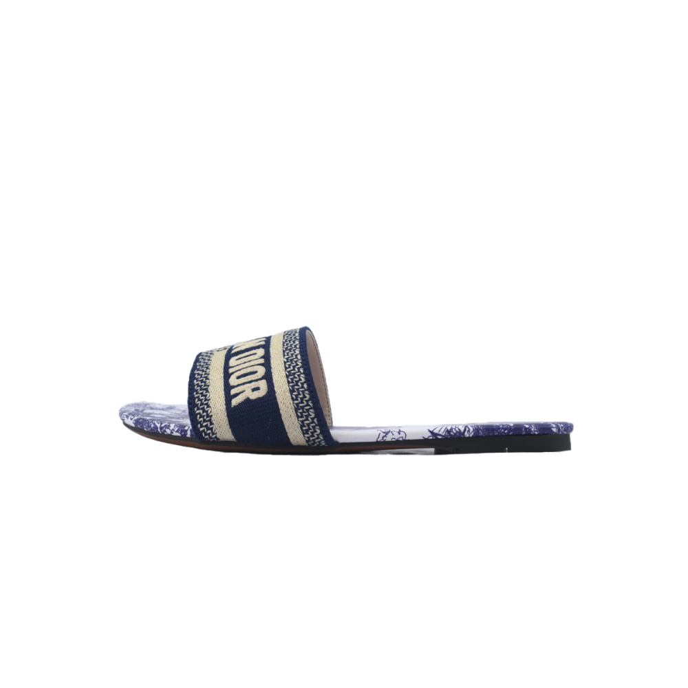 DIOR Classic Dway Slide Rose Blue