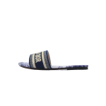 DIOR Classic Dway Slide Rose Blue