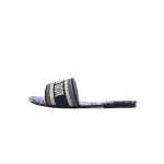 DIOR Classic Dway Slide Rose Blue
