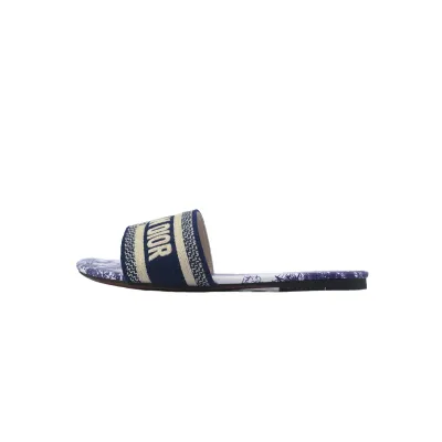 DIOR Classic Dway Slide Rose Blue 01
