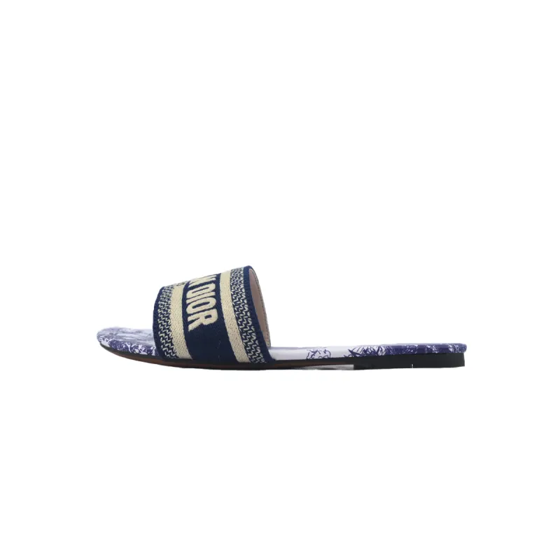 DIOR Classic Dway Slide Rose Blue