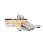 DIOR Classic Dway Slide Rose Grey