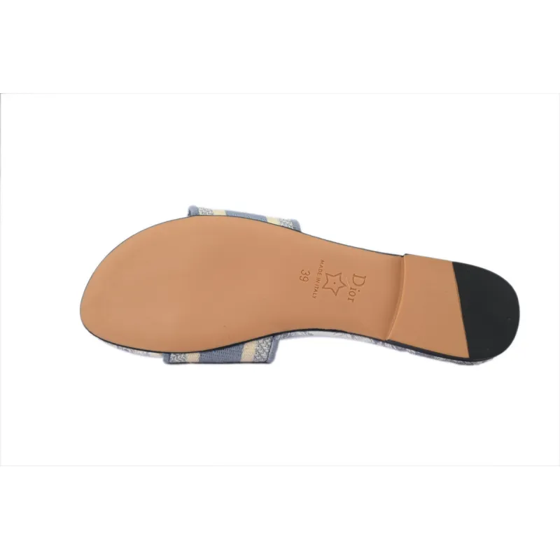 DIOR Classic Dway Slide Rose Grey