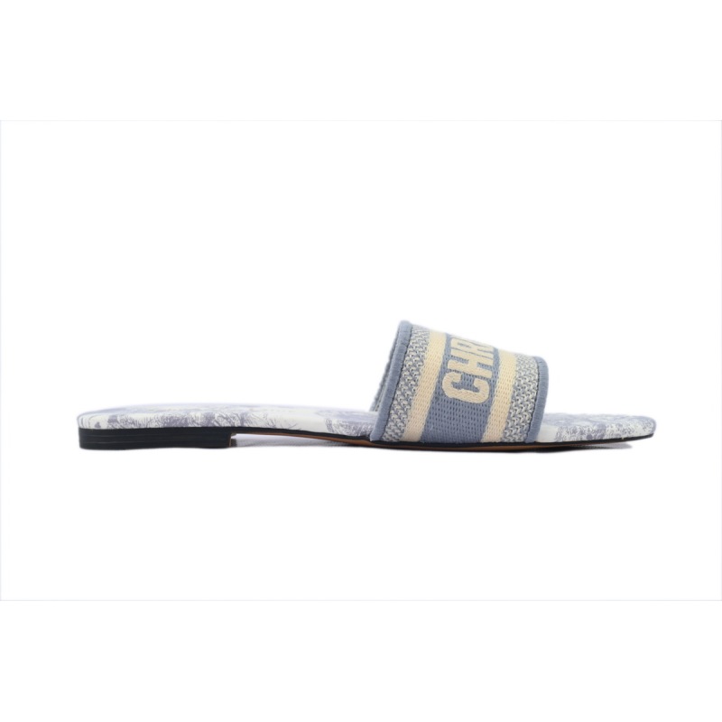 DIOR Classic Dway Slide Rose Grey