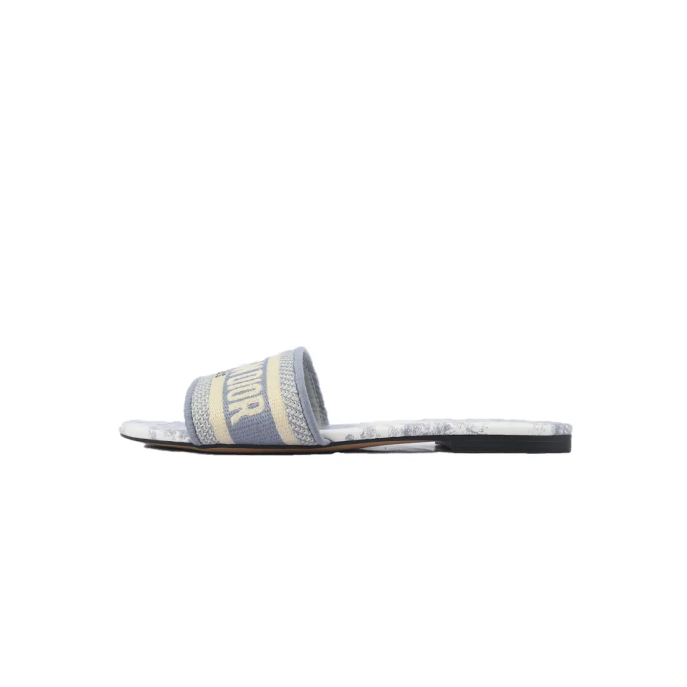 DIOR Classic Dway Slide Rose Grey