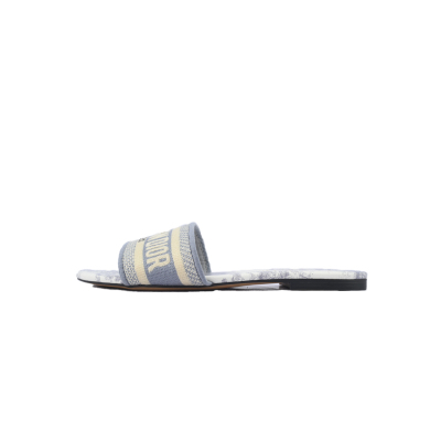 DIOR Classic Dway Slide Rose Grey 01