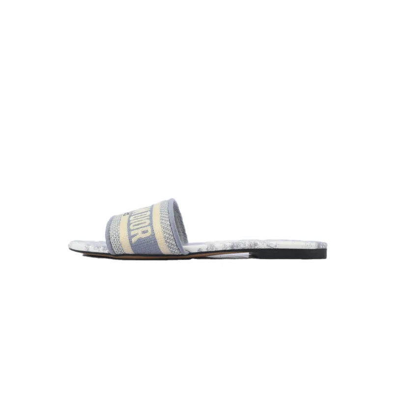 DIOR Classic Dway Slide Rose Grey