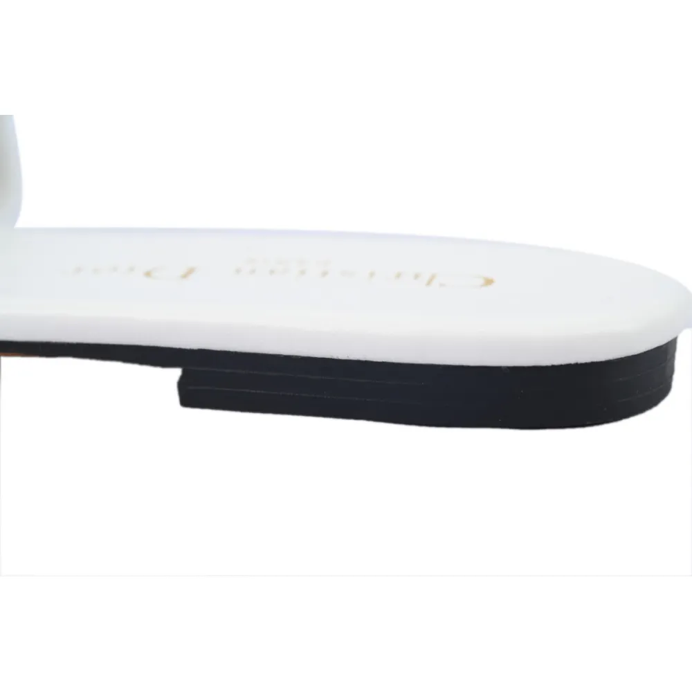 DIOR Classic Dway Slide White