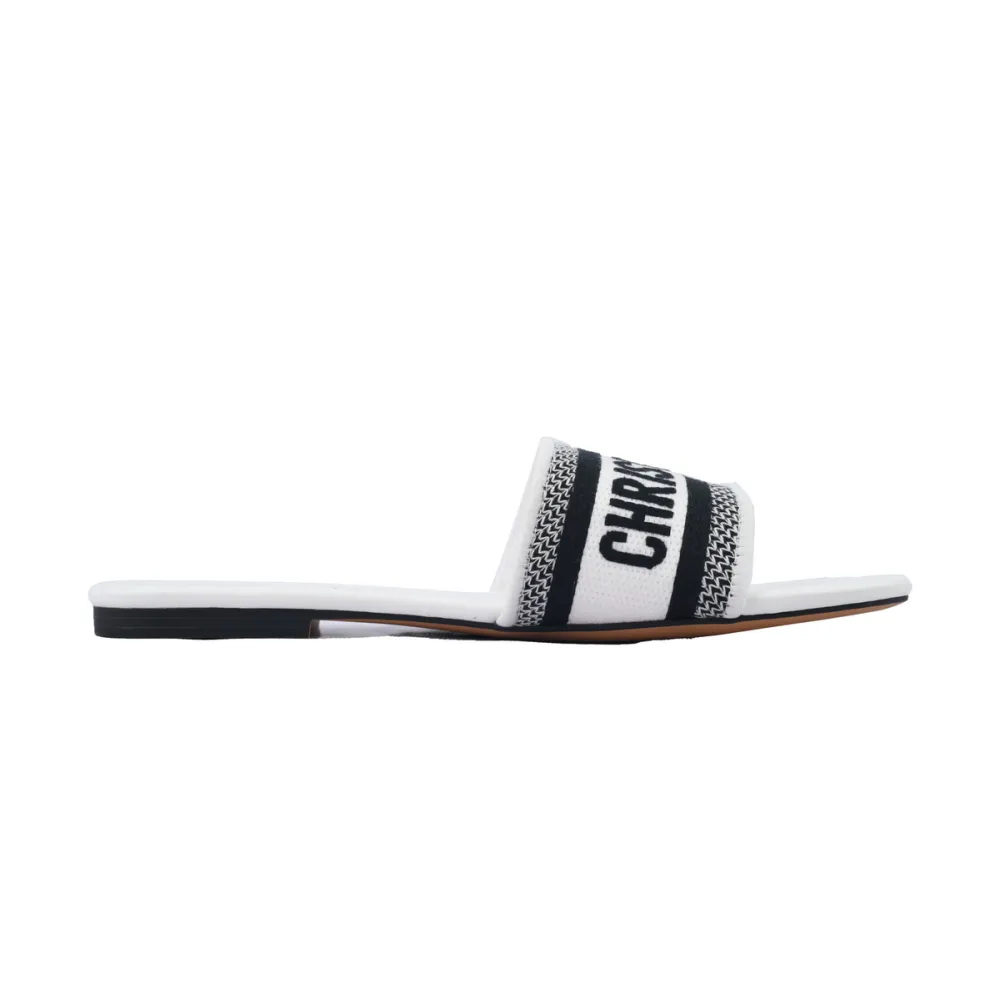 DIOR Classic Dway Slide White