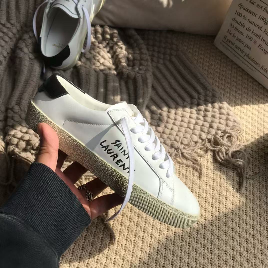 Saint Laurent Court Classic Low Top Sneaker PB 5952974