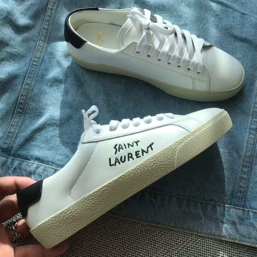 Saint Laurent Court Classic Low Top Sneaker PB 5952974