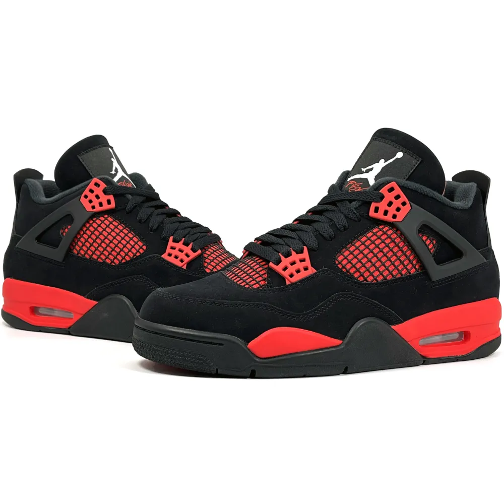 PK God Batch Air Jordan 4 Red Thunder CT8527-016