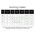 Balenciaga Back T-shirt Medium Fit In Grey