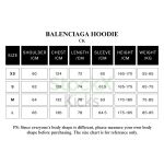 Balenciaga Back Cropped Hoodie In Black
